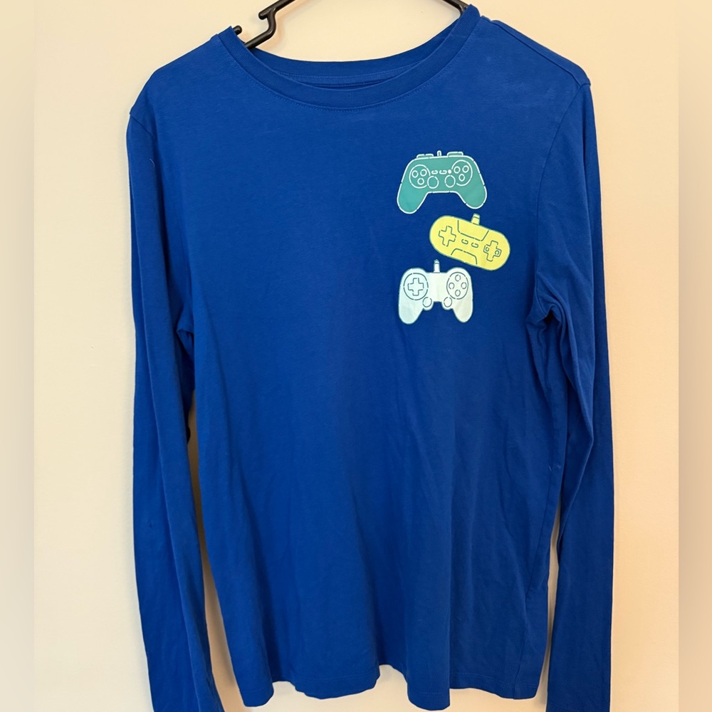 Lands' End Gaming Blue Tee XXL